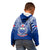 Custom Samoa Rugby Kid Hoodie 2023 Go Manu Samoa With Ula Fala Style LT14 - Polynesian Pride