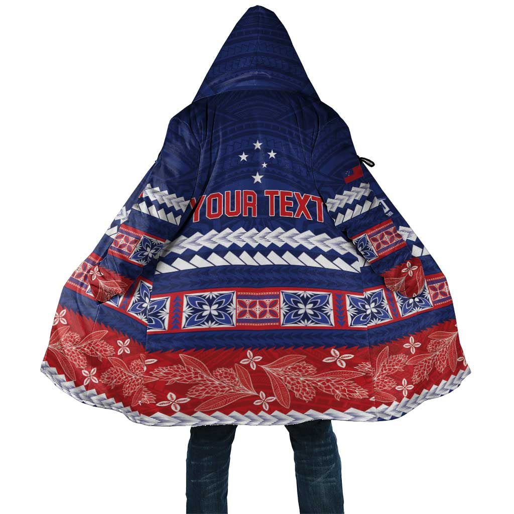 Personalised FAST Samoa Siapo Cloak Teuila Flowers Samoan Pattern - Polynesian Pride