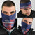 Personalised FAST Samoa Siapo Neck Gaiter Teuila Flowers Samoan Pattern - Polynesian Pride