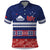 Personalised FAST Samoa Siapo Polo Shirt Teuila Flowers Samoan Pattern - Polynesian Pride