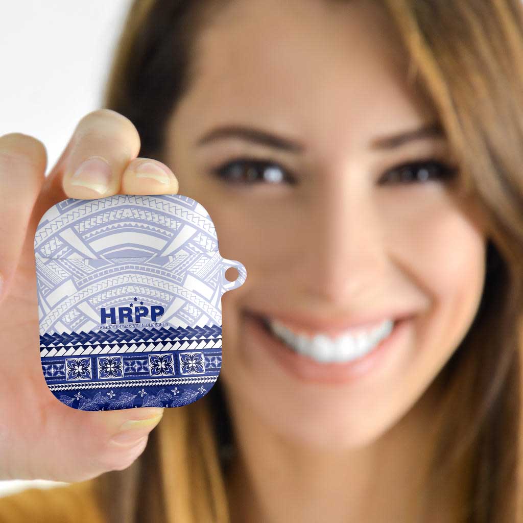 HRPP Samoa Siapo AirPods Case Teuila Flowers Samoan Pattern LT14 - Polynesian Pride