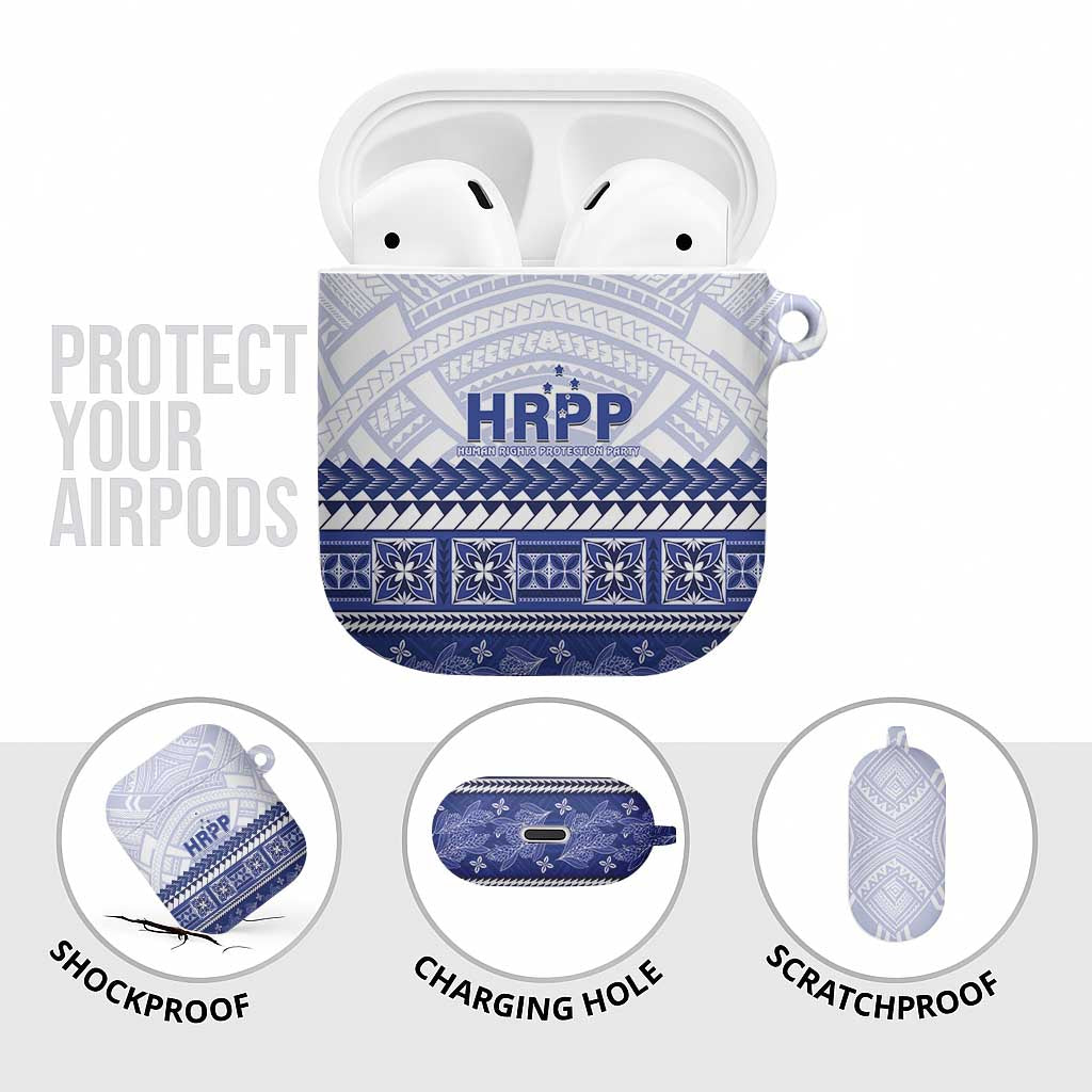HRPP Samoa Siapo AirPods Case Teuila Flowers Samoan Pattern LT14 - Polynesian Pride