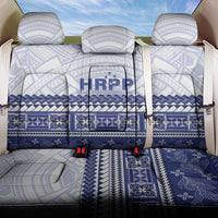 HRPP Samoa Siapo Back Car Seat Cover Teuila Flowers Samoan Pattern - Polynesian Pride