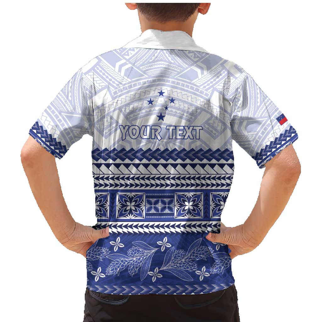 Personalised HRPP Samoa Siapo Family Matching Mermaid Dress and Hawaiian Shirt Teuila Flowers Samoan Pattern - Polynesian Pride