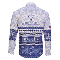 Personalised HRPP Samoa Siapo Family Matching Summer Maxi Dress and Hawaiian Shirt Teuila Flowers Samoan Pattern - Polynesian Pride