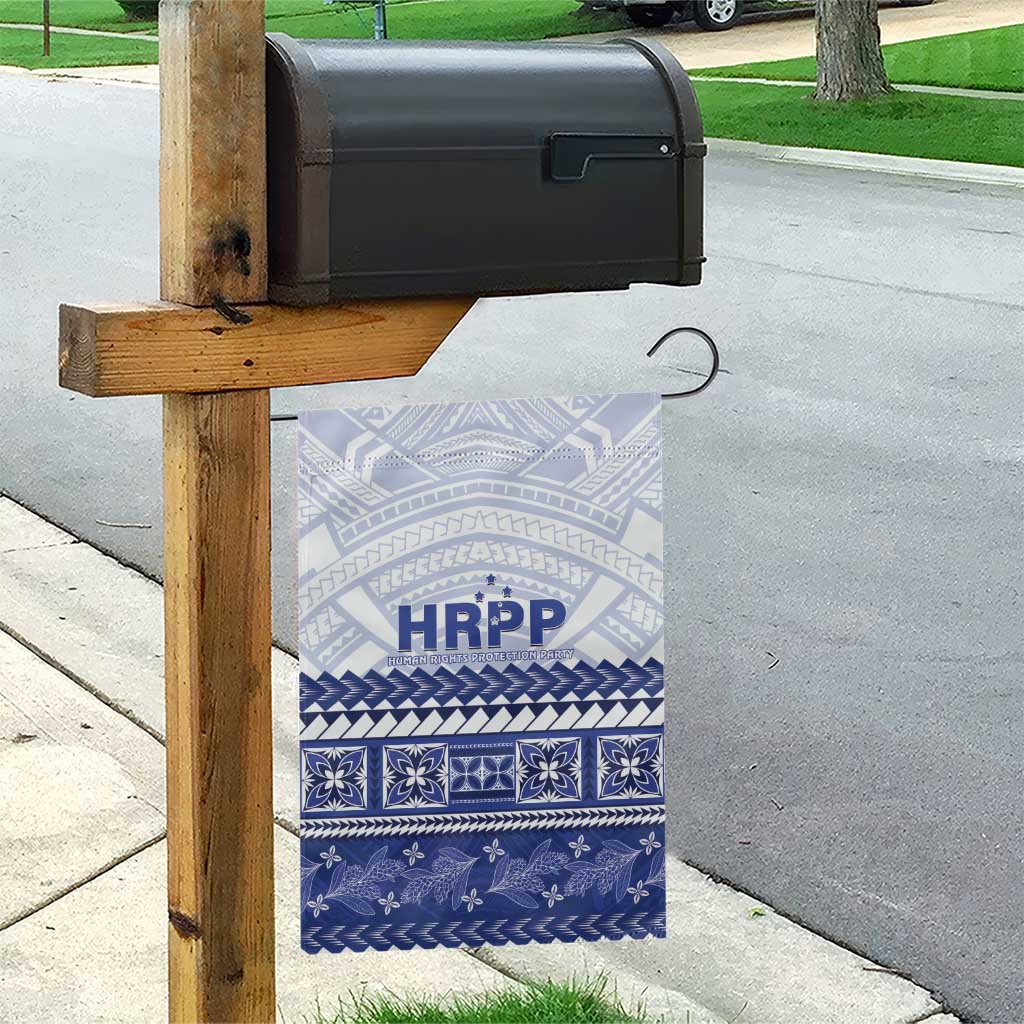 HRPP Samoa Siapo Garden Flag Teuila Flowers Samoan Pattern - Polynesian Pride