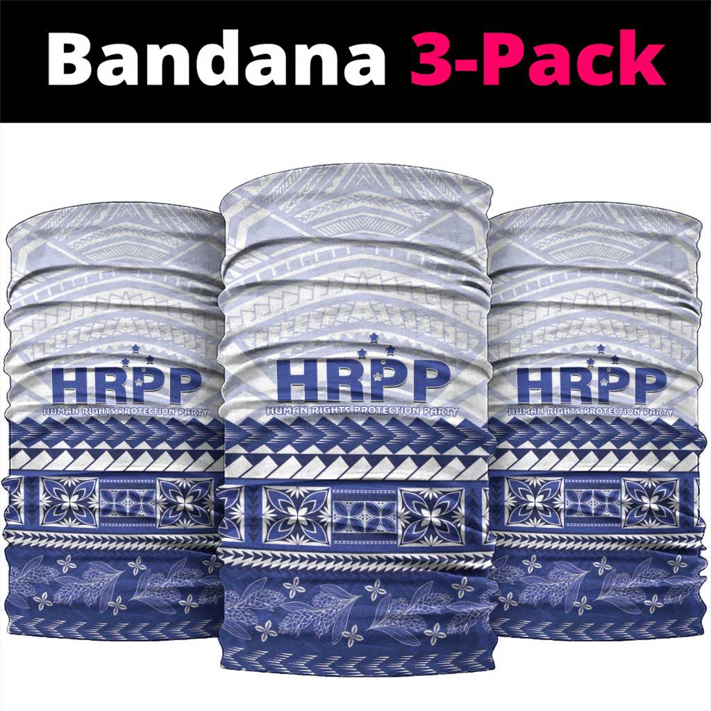 HRPP Samoa Siapo Neck Gaiter Teuila Flowers Samoan Pattern - Polynesian Pride