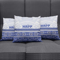 HRPP Samoa Siapo Pillow Cover Teuila Flowers Samoan Pattern - Polynesian Pride