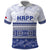 Personalised HRPP Samoa Siapo Polo Shirt Teuila Flowers Samoan Pattern - Polynesian Pride