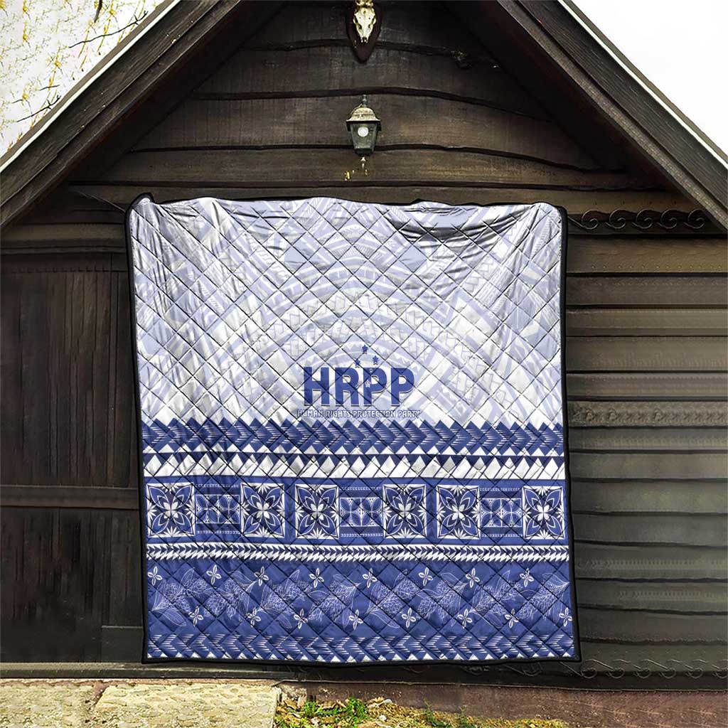 HRPP Samoa Siapo Quilt Teuila Flowers Samoan Pattern - Polynesian Pride