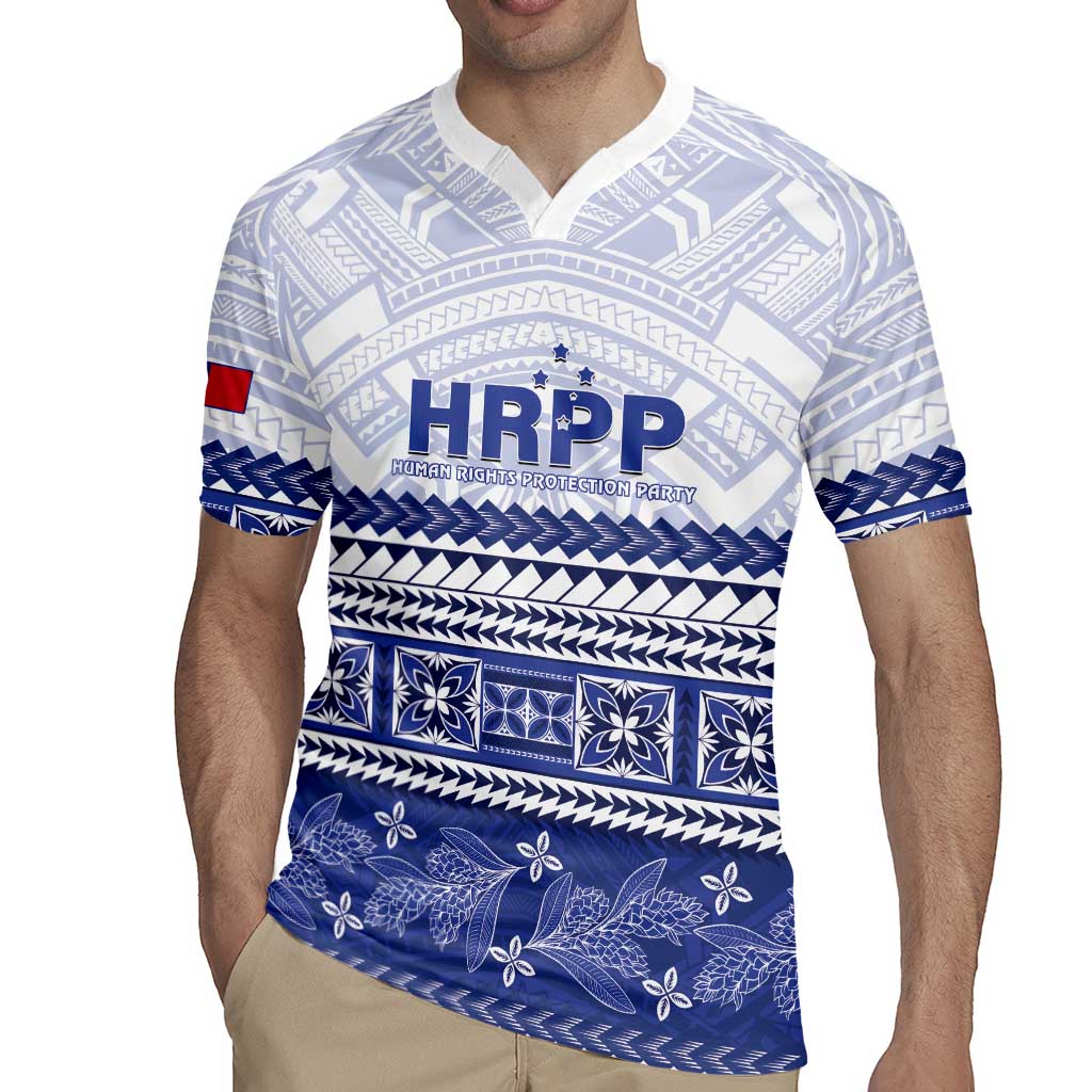 Personalised HRPP Samoa Siapo Rugby Jersey Teuila Flowers Samoan Pattern LT14 - Polynesian Pride