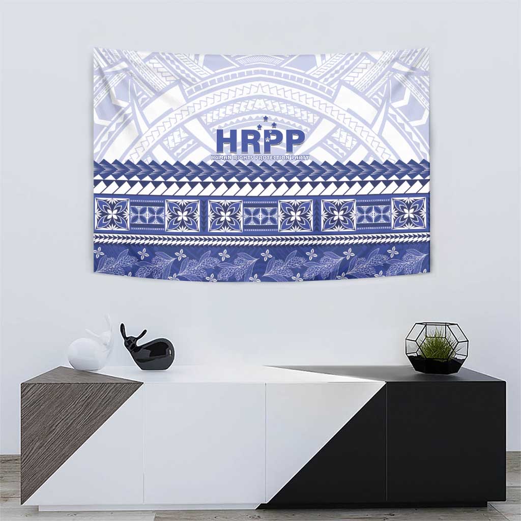 HRPP Samoa Siapo Tapestry Teuila Flowers Samoan Pattern - Polynesian Pride