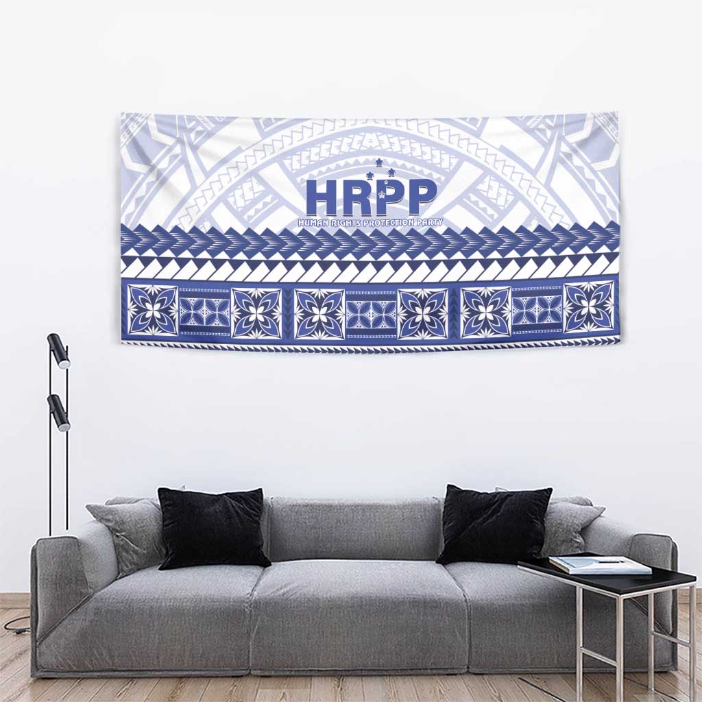 HRPP Samoa Siapo Tapestry Teuila Flowers Samoan Pattern - Polynesian Pride