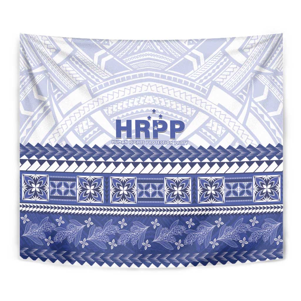 HRPP Samoa Siapo Tapestry Teuila Flowers Samoan Pattern - Polynesian Pride