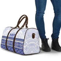 HRPP Samoa Siapo Travel Bag Teuila Flowers Samoan Pattern - Polynesian Pride