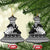 New Zealand Christmas Rugby Personalised Ceramic Ornament Meri Kirihimete All Black Maori - Polynesian Pride