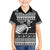 New Zealand Christmas Rugby Personalised Family Matching Puletasi and Hawaiian Shirt Meri Kirihimete All Black Maori - Polynesian Pride