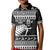 New Zealand Christmas Rugby Personalised Kid Polo Shirt Meri Kirihimete All Black Maori - Polynesian Pride