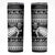 New Zealand Christmas Rugby Personalised Skinny Tumbler Meri Kirihimete All Black Maori - Polynesian Pride