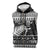 New Zealand Christmas Rugby Personalised Sleeveless Zip Hoodie Meri Kirihimete All Black Maori - Polynesian Pride
