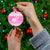 New Zealand Christmas Rugby Personalised Ceramic Ornament Meri Kirihimete All Black Maori Pink Version - Polynesian Pride