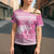 New Zealand Christmas Rugby Personalised Cross Shoulder Shirt Meri Kirihimete All Black Maori Pink Version - Polynesian Pride