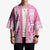 New Zealand Christmas Rugby Personalised Kimono Meri Kirihimete All Black Maori Pink Version - Polynesian Pride