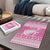 New Zealand Christmas Rugby Personalised Puzzle Meri Kirihimete All Black Maori Pink Version - Polynesian Pride