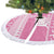 New Zealand Christmas Rugby Tree Skirt Meri Kirihimete All Black Maori Pink Version - Polynesian Pride