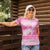 New Zealand Christmas Rugby Personalised Women Polo Shirt Meri Kirihimete All Black Maori Pink Version - Polynesian Pride