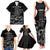 New Zealand Silver Fern Rugby Family Matching Tank Maxi Dress and Hawaiian Shirt Haka Aotearoa Kiwi Dance LT14 - Polynesian Pride