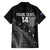 Custom New Zealand Silver Fern Rugby Family Matching Off Shoulder Long Sleeve Dress and Hawaiian Shirt All Black Go Champions 2023 With Trophy Proud LT14 - Polynesian Pride