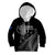 Custom New Zealand Silver Fern Rugby Kid Hoodie All Black Go Champions 2023 With Trophy Proud LT14 Black - Polynesian Pride