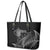 Custom New Zealand Silver Fern Rugby Leather Tote Bag All Black Go Champions 2023 With Trophy Proud LT14 - Polynesian Pride