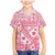 Pink Bula Fiji Family Matching Mermaid Dress and Hawaiian Shirt Unique Masi Tapa Pattern