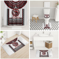Fiji Rewa Rugby Custom Bathroom Set Go Champions Fijian Tapa Pattern LT14 - Polynesian Pride