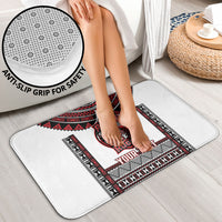 Fiji Rewa Rugby Custom Bathroom Set Go Champions Fijian Tapa Pattern LT14 - Polynesian Pride