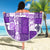 Hawaiian Quilt Beach Blanket Tiki Tropical Retro Purple Version LT14 - Polynesian Pride