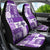 Hawaiian Quilt Car Seat Cover Tiki Tropical Retro Purple Version LT14 - Polynesian Pride