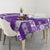 Hawaiian Quilt Tablecloth Tiki Tropical Retro Purple Version LT14 - Polynesian Pride