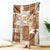 Hawaiian Quilt Blanket Tiki Tropical Retro Brown Version LT14 Brown - Polynesian Pride