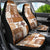 Hawaiian Quilt Car Seat Cover Tiki Tropical Retro Brown Version LT14 - Polynesian Pride