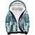 Hawaiian Quilt Sherpa Hoodie Tiki Tropical Retro Dark Cyan Version LT14 Unisex Dark Cyan - Polynesian Pride