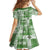 Hawaiian Quilt Family Matching Long Sleeve Bodycon Dress and Hawaiian Shirt Tiki Tropical Retro Green Version LT14 - Polynesian Pride