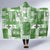 Hawaiian Quilt Hooded Blanket Tiki Tropical Retro Green Version LT14 - Polynesian Pride