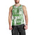 Hawaiian Quilt Men Tank Top Tiki Tropical Retro Green Version LT14 - Polynesian Pride