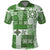 Hawaiian Quilt Polo Shirt Tiki Tropical Retro Green Version LT14 Green - Polynesian Pride