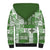 Hawaiian Quilt Sherpa Hoodie Tiki Tropical Retro Green Version LT14 - Polynesian Pride