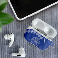 Tonga Tupou College Toloa AirPods Case 160 Years Anniversary Tongan Ngatu Pattern LT14 - Polynesian Pride