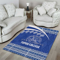 Tonga Tupou College Toloa Area Rug 160 Years Anniversary Tongan Ngatu Pattern LT14 - Polynesian Pride